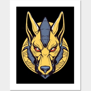 Anubis Logo Posters and Art